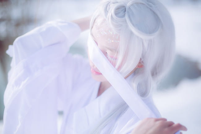 雪妖 汉服 一个关于雪的脑洞 cosplay
