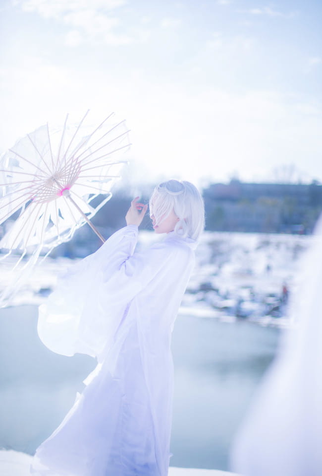雪妖 汉服 一个关于雪的脑洞 cosplay