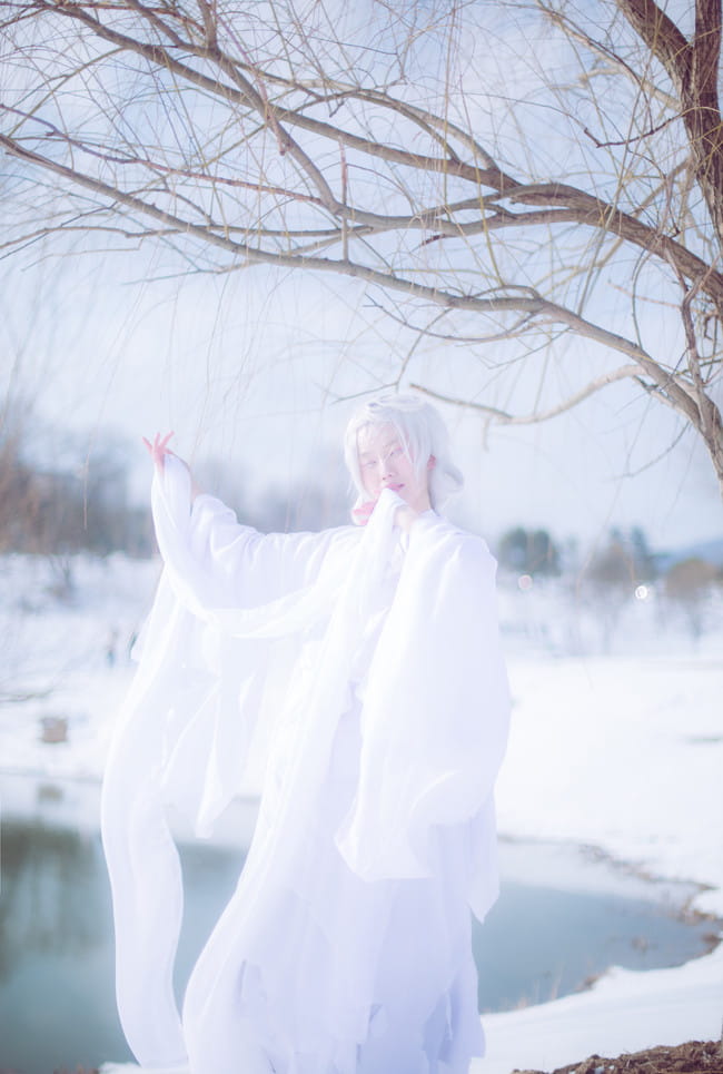 雪妖 汉服 一个关于雪的脑洞 cosplay