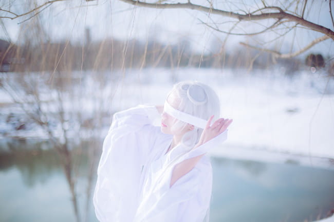 雪妖 汉服 一个关于雪的脑洞 cosplay