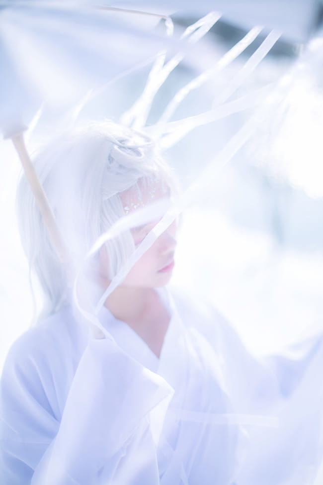 雪妖 汉服 一个关于雪的脑洞 cosplay