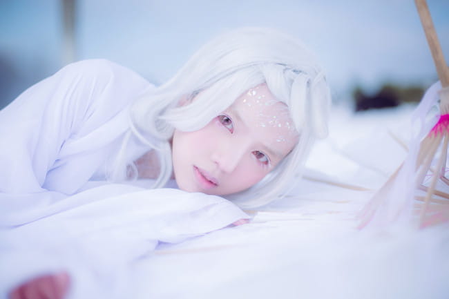 雪妖 汉服 一个关于雪的脑洞 cosplay
