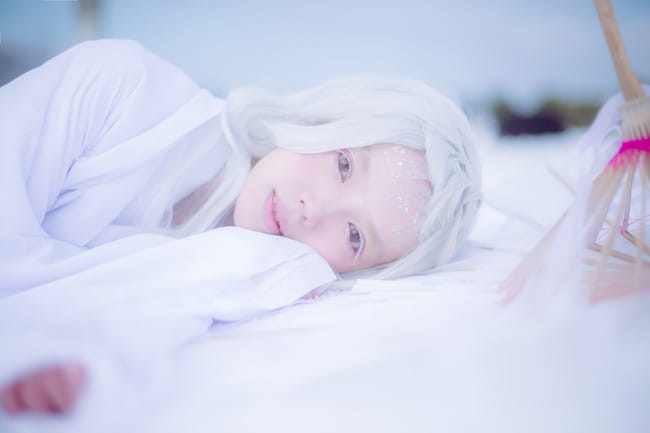雪妖 汉服 一个关于雪的脑洞 cosplay