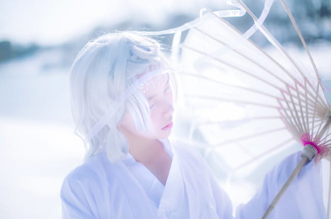 雪妖 汉服 一个关于雪的脑洞 cosplay