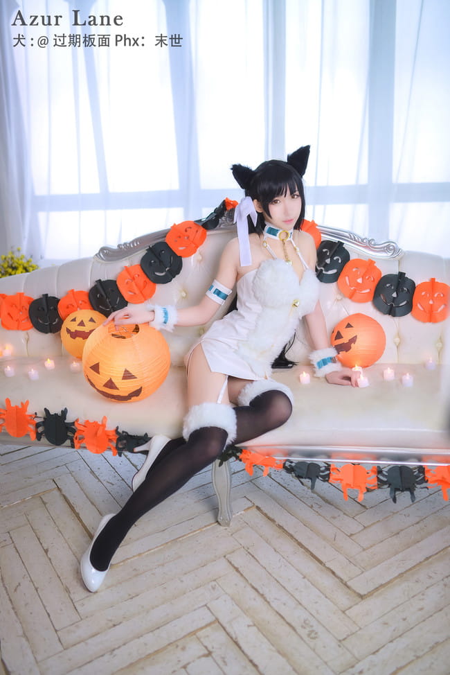 碧蓝航线 犬 万圣节 cosplay