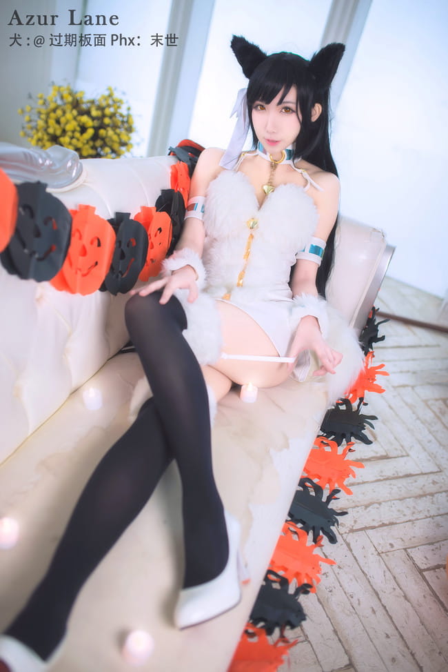 碧蓝航线 犬 万圣节 cosplay