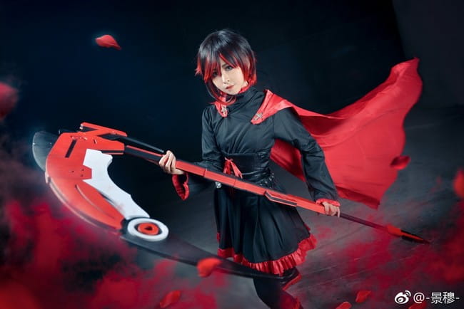RWBY 小红帽 Ruby rose cosplay