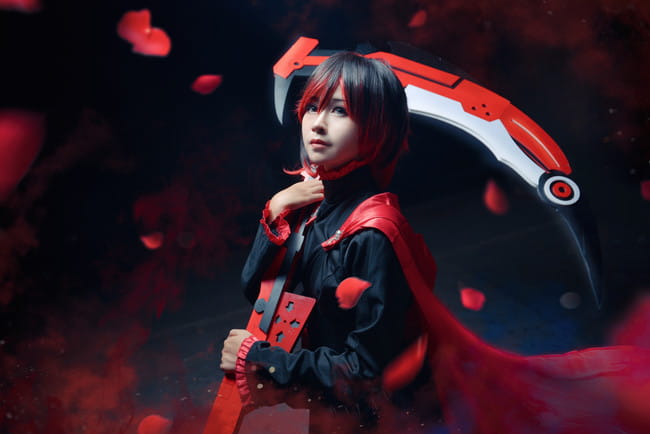 RWBY 小红帽 Ruby rose cosplay