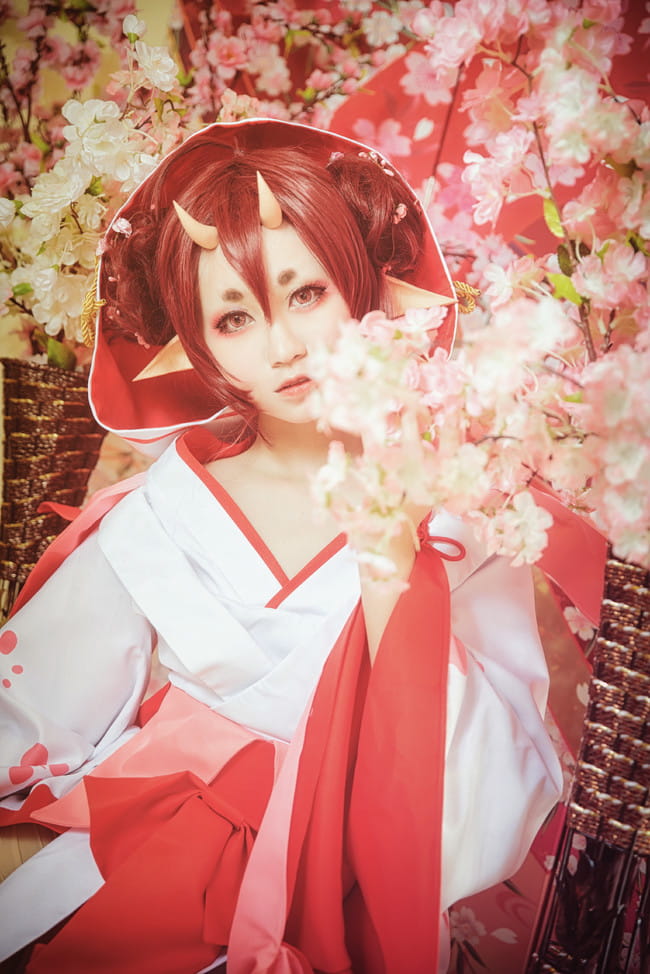 阴阳师 桃之夭夭 灼灼其华 cosplay