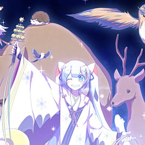 初音未来【2018雪初音】二次元动漫头像