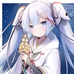 初音未来【2018雪初音】二次元动漫头像