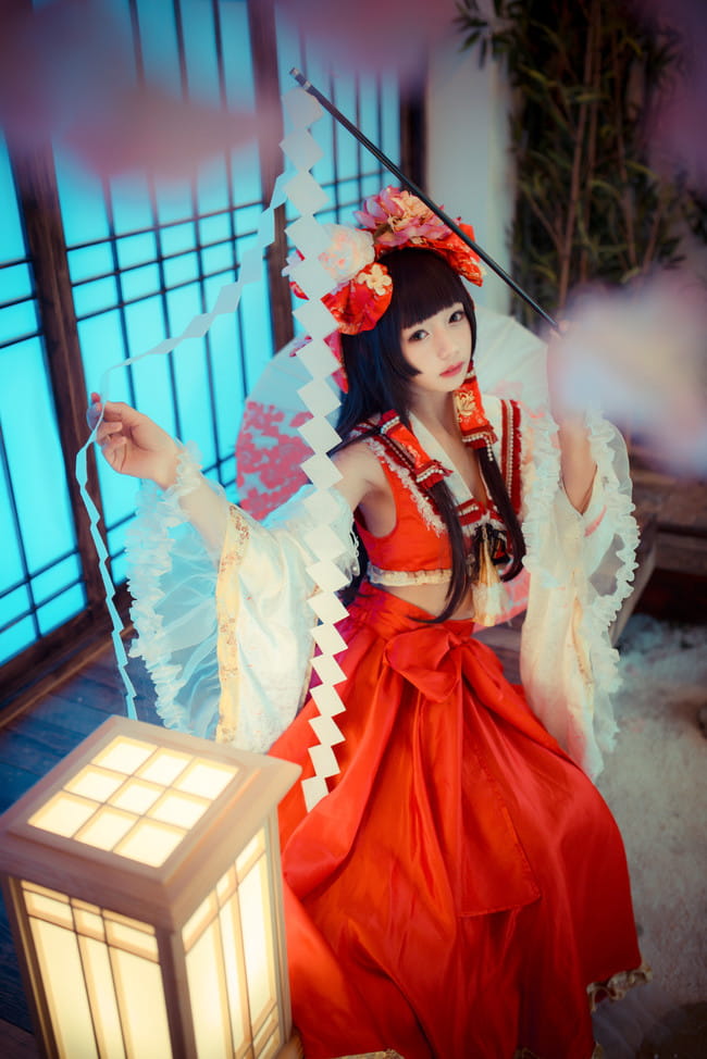 东方project 博丽灵梦二设 cosplay