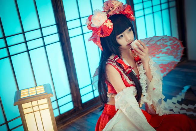 东方project 博丽灵梦二设 cosplay