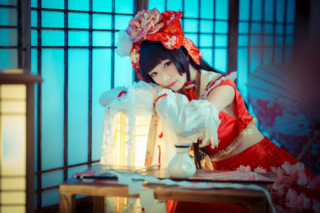 东方project 博丽灵梦二设 cosplay