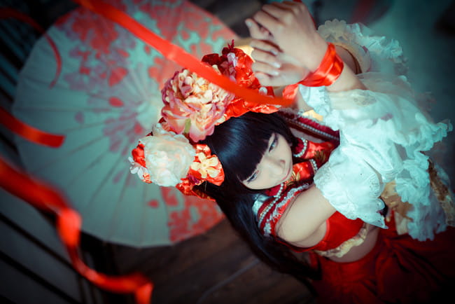 东方project 博丽灵梦二设 cosplay