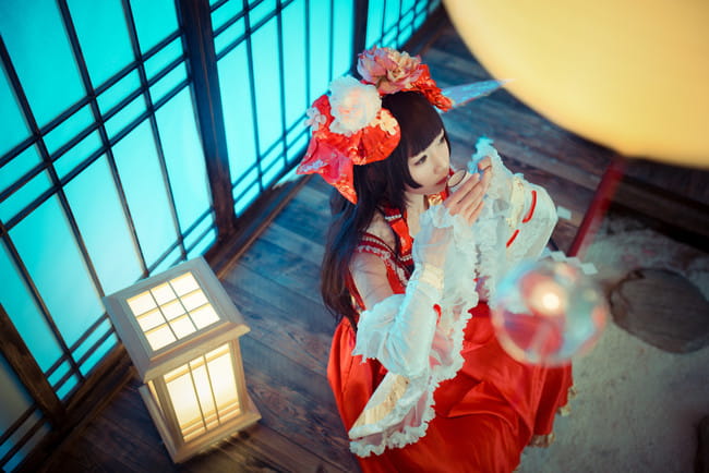 东方project 博丽灵梦二设 cosplay