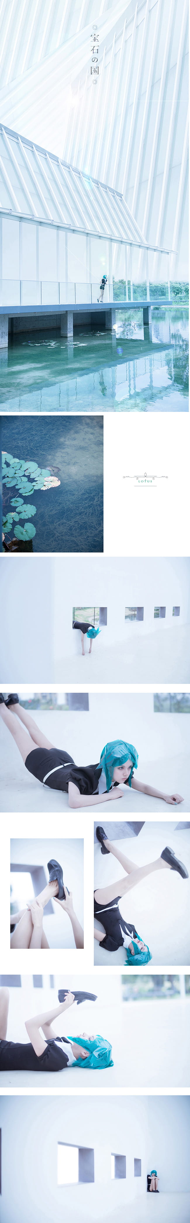 宝石之国磷叶石cosplay