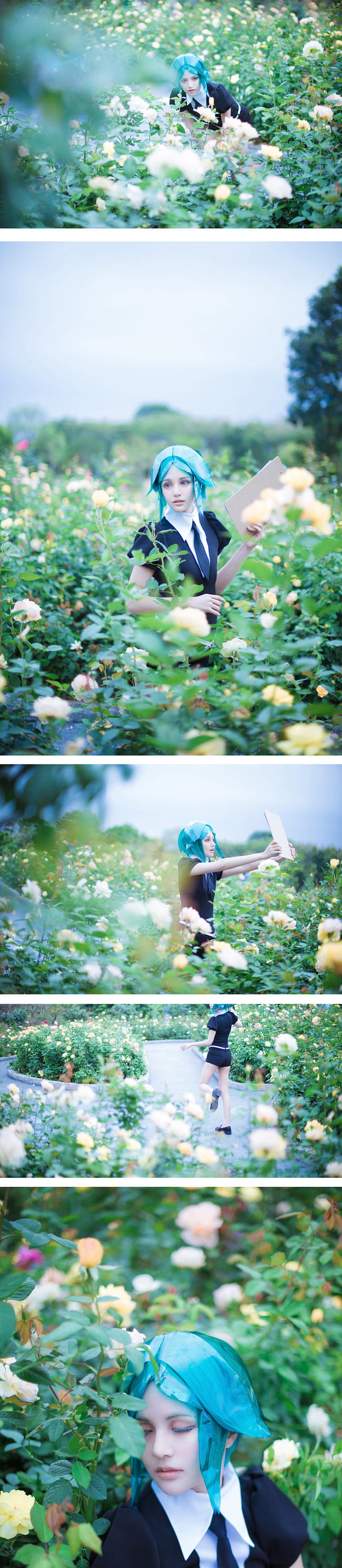 宝石之国磷叶石cosplay