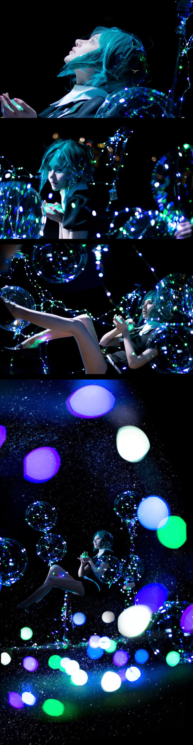 宝石之国磷叶石cosplay