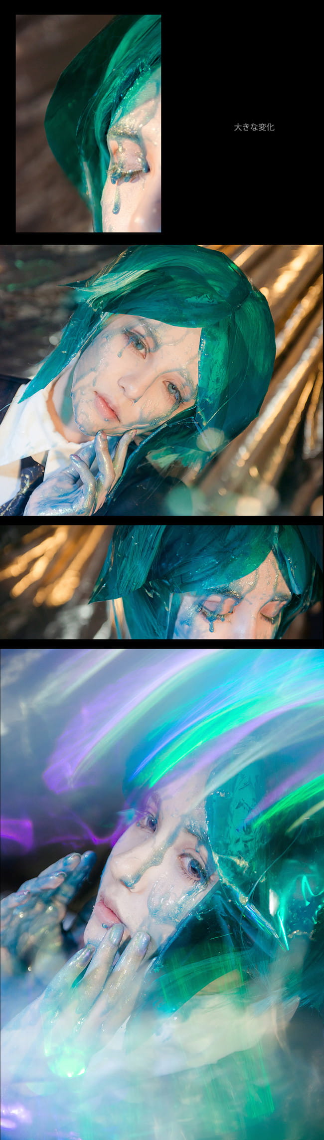 宝石之国磷叶石cosplay