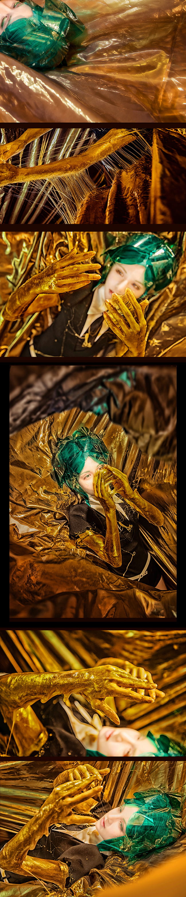 宝石之国磷叶石cosplay