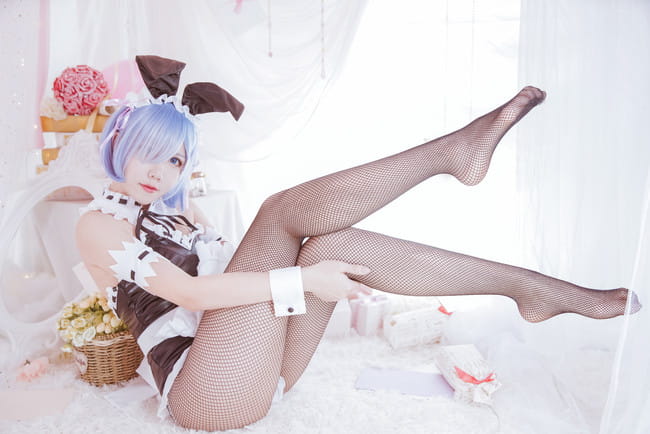 从零开始的异世界生活 雷姆兔女郎 cosplay