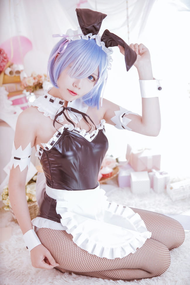 从零开始的异世界生活 雷姆兔女郎 cosplay