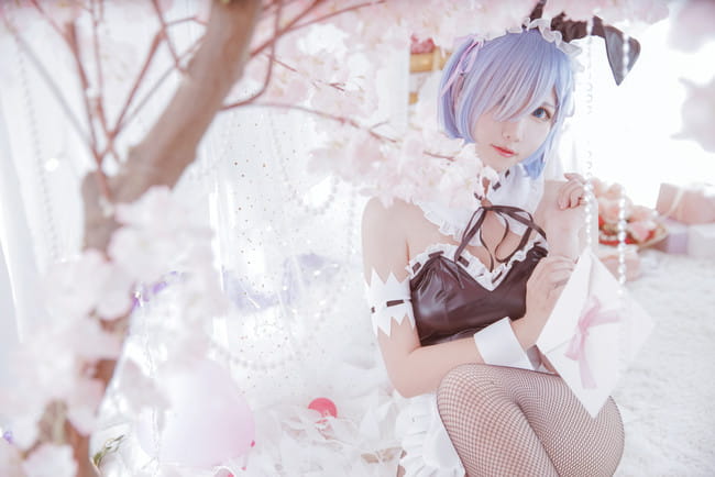从零开始的异世界生活 雷姆兔女郎 cosplay