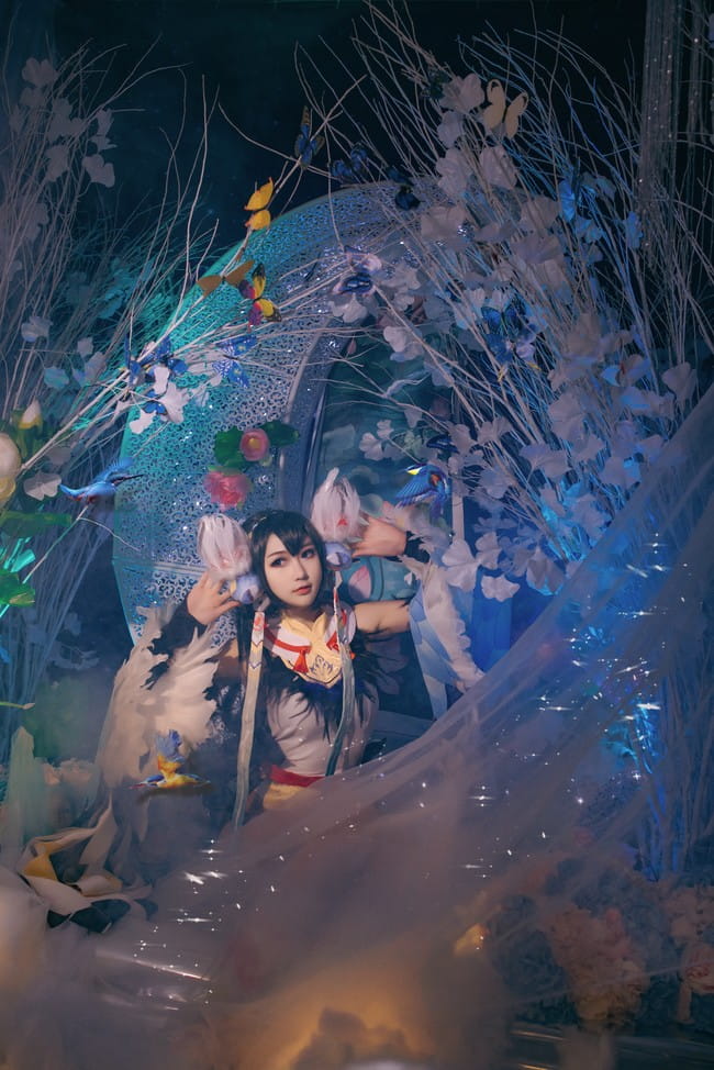 阴阳师 花鸟卷 闲池荷香 cosplay