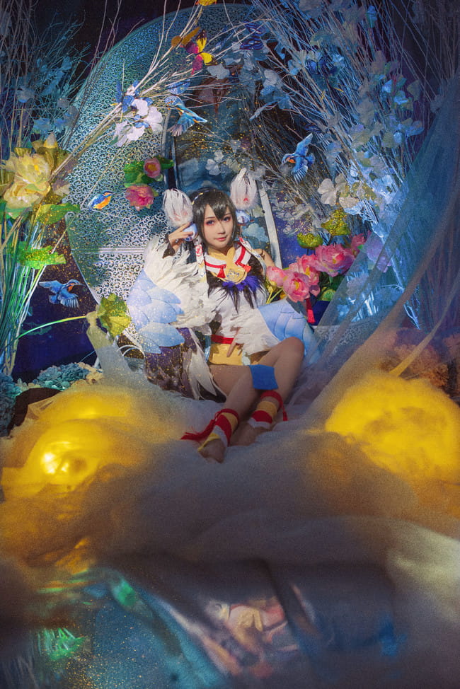 阴阳师 花鸟卷 闲池荷香 cosplay