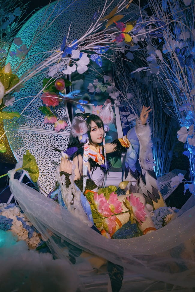 阴阳师 花鸟卷 闲池荷香 cosplay