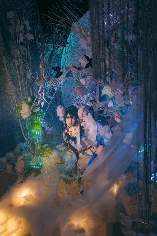 阴阳师 花鸟卷 闲池荷香 cosplay