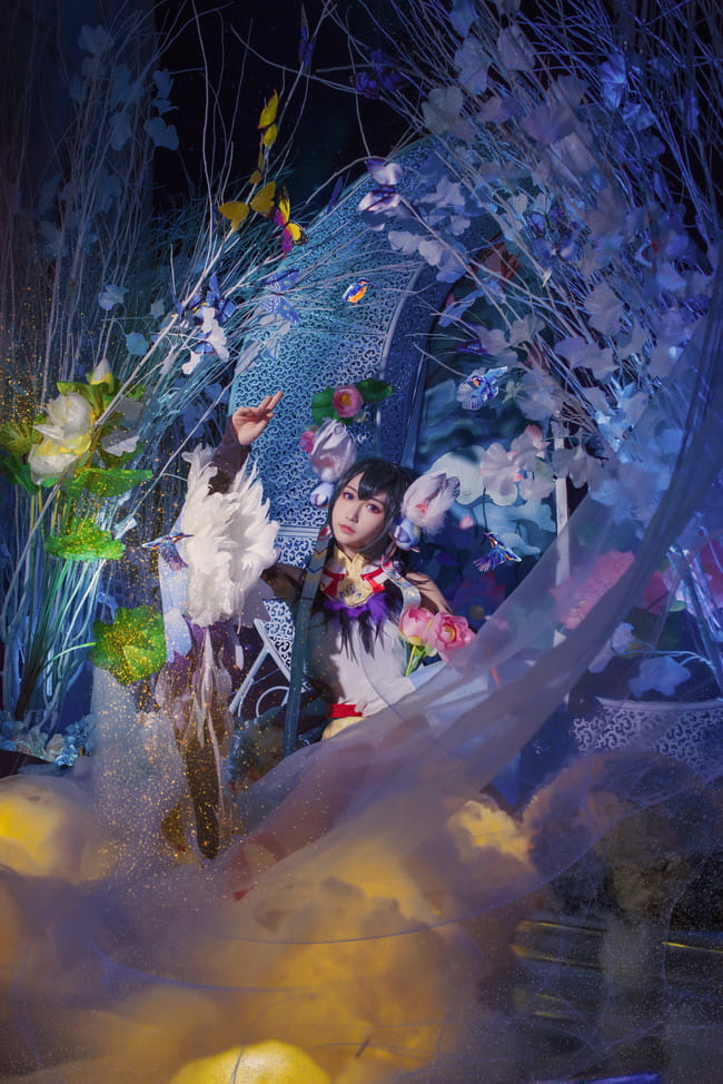阴阳师 花鸟卷 闲池荷香 cosplay