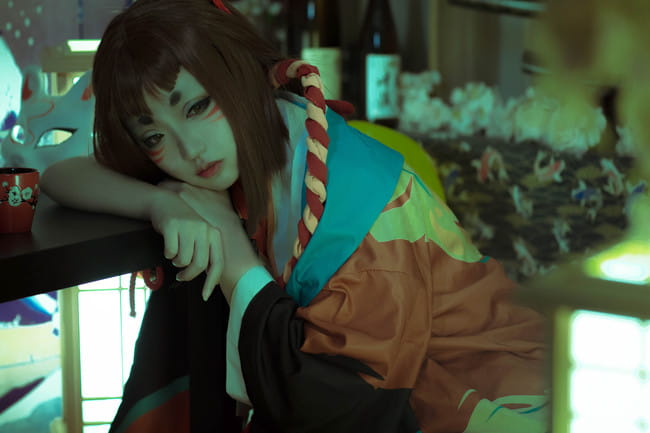 阴阳师 座敷童子 cosplay