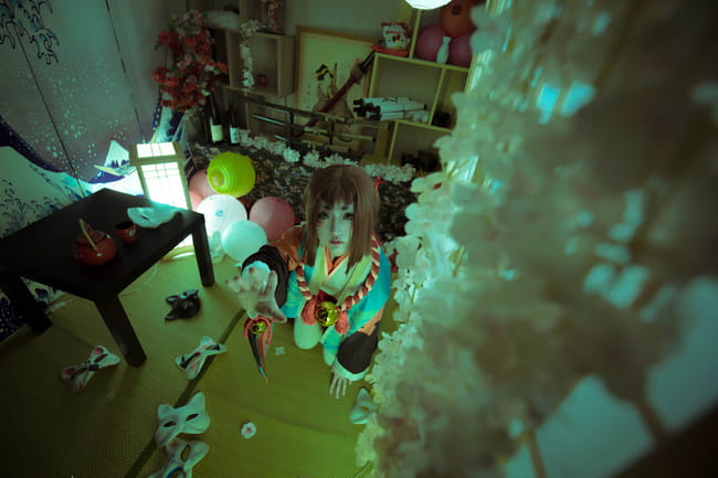 阴阳师 座敷童子 cosplay