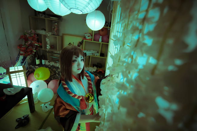 阴阳师 座敷童子 cosplay