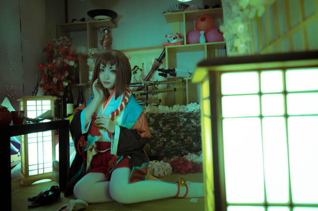 阴阳师 座敷童子 cosplay