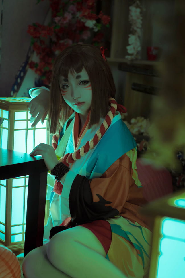 阴阳师 座敷童子 cosplay
