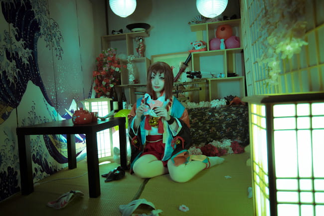 阴阳师 座敷童子 cosplay