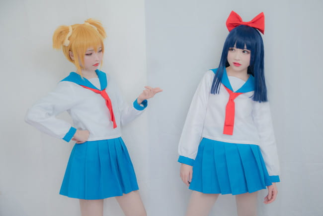 pop子和pipi美的日常 cosplay