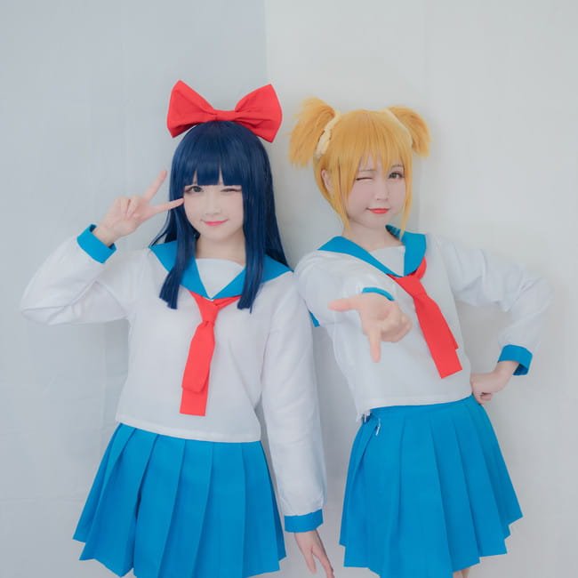 pop子和pipi美的日常 cosplay