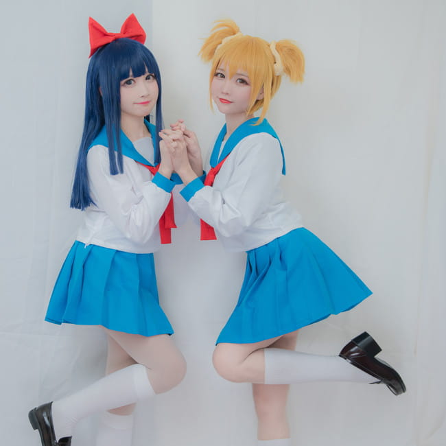 pop子和pipi美的日常 cosplay