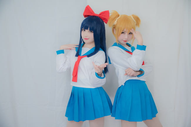 pop子和pipi美的日常 cosplay