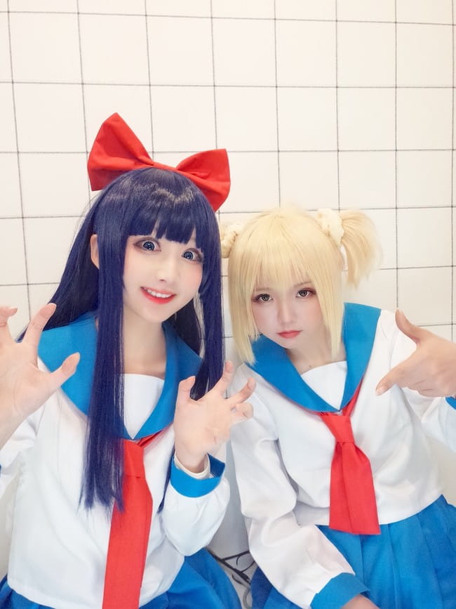 pop子和pipi美的日常 cosplay