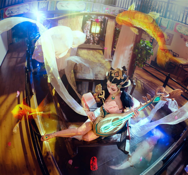 王者荣耀 霓裳风华 杨玉环 cosplay