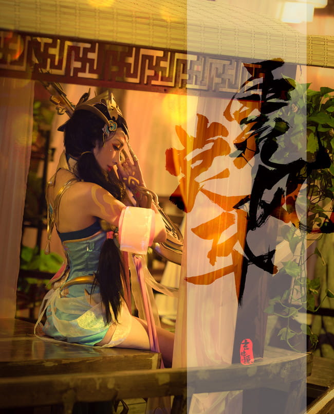 王者荣耀 霓裳风华 杨玉环 cosplay