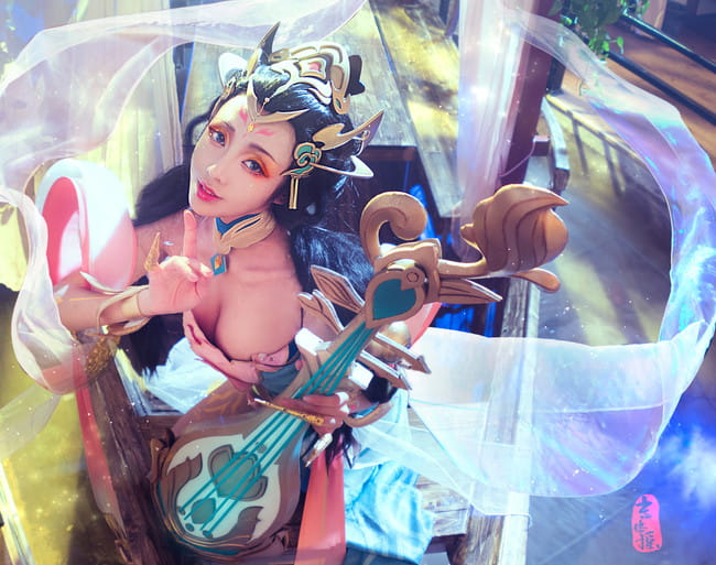 王者荣耀 霓裳风华 杨玉环 cosplay