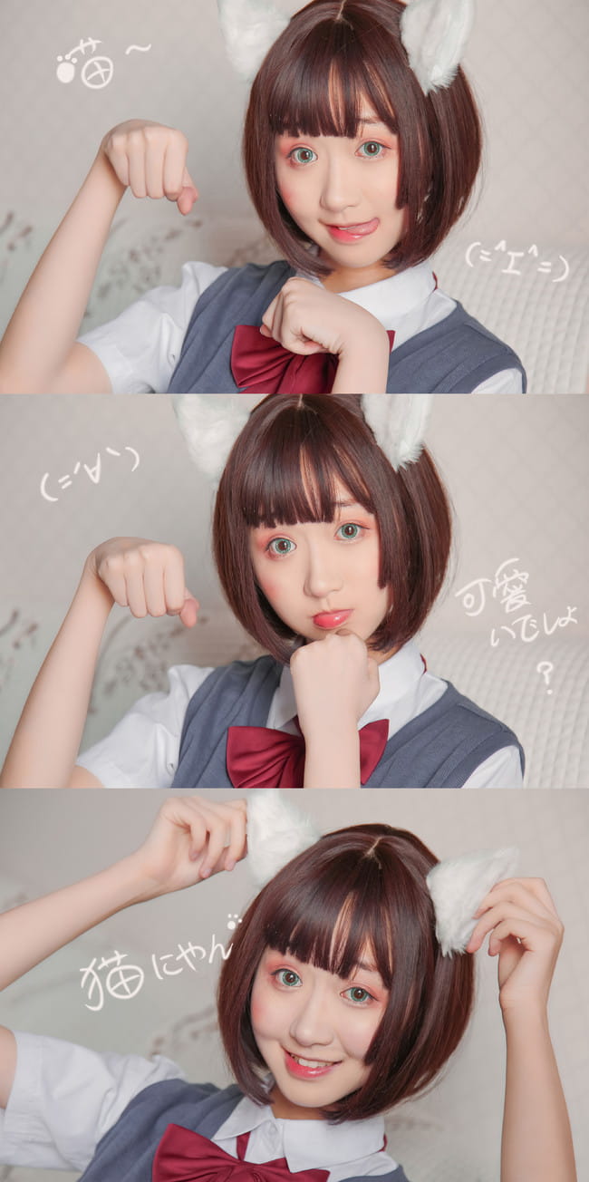 一只野生的未来猫突然出现~A捡起 B丢弃