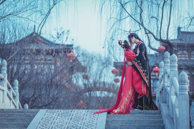 剑侠情缘网络版叁 剑三同人婚服 cosplay