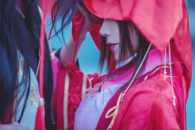 剑侠情缘网络版叁 剑三同人婚服 cosplay